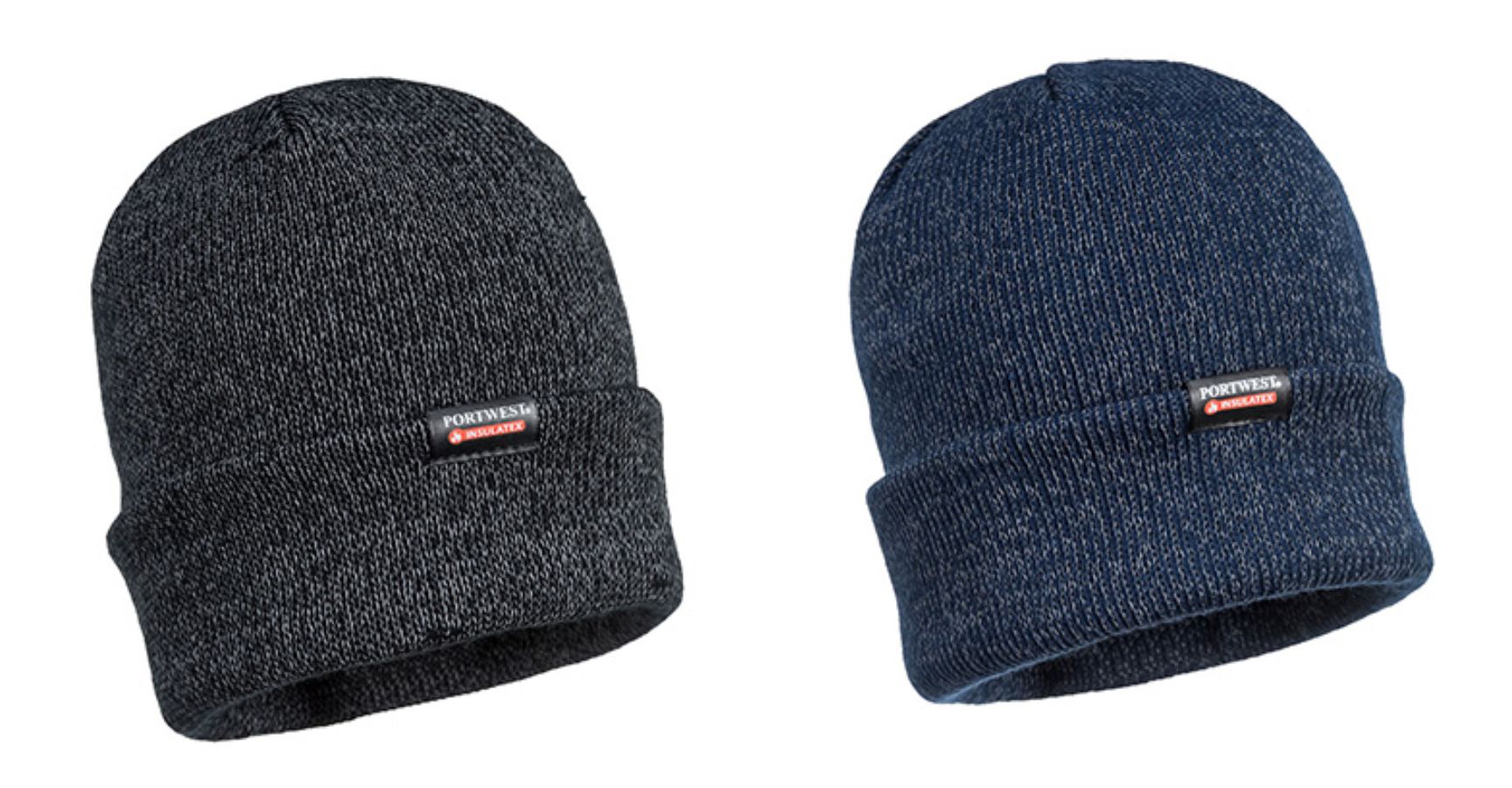 B026 Portwest Reflective Knit Cap Insulstex Lined  B026 Portwest Reflective Knit Cap Insulstex Lined